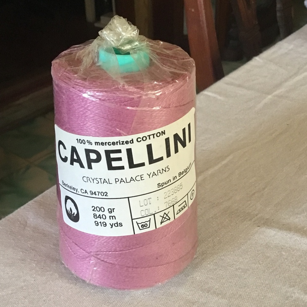 Capellini Mercerized Cotton in Rose Petal by Crystal Palace Yarns